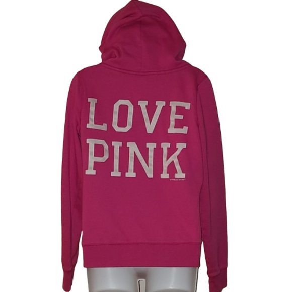 PINK Victoria's Secret Tops - Victoria's Secret Pink Hoodie "Love Pink"